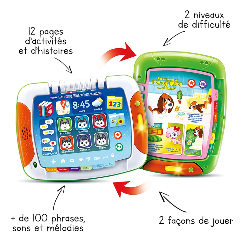 VTech Mon Imagi'tablette Interactive 1 VTech Mon Imagi'tablette Interactive