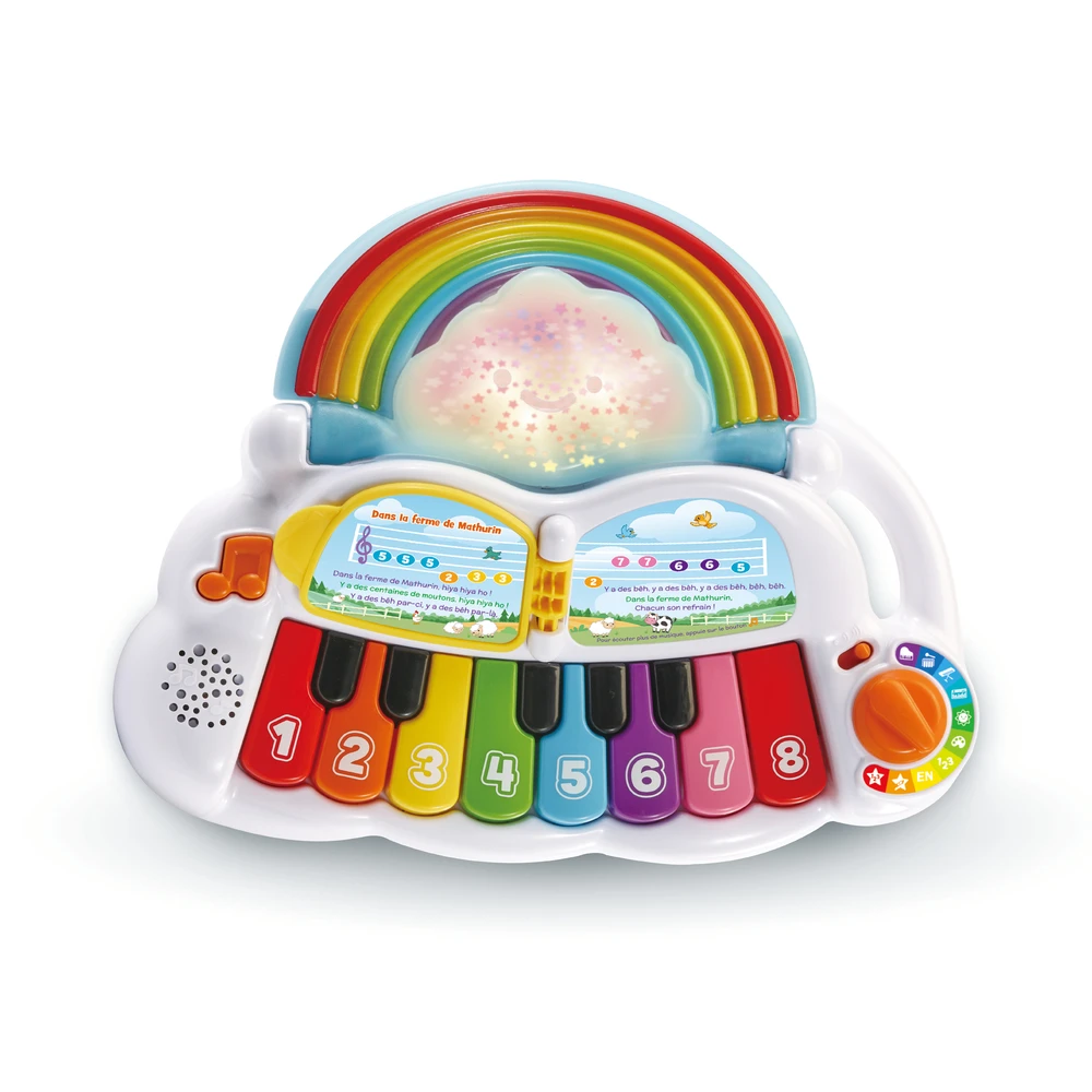 VTECH BABY Piano Arc En Ciel Lumi Magique - Piano Pour Bébé 6 VTECH BABY Piano Arc En Ciel Lumi Magique - Piano Pour Bébé – Image 6