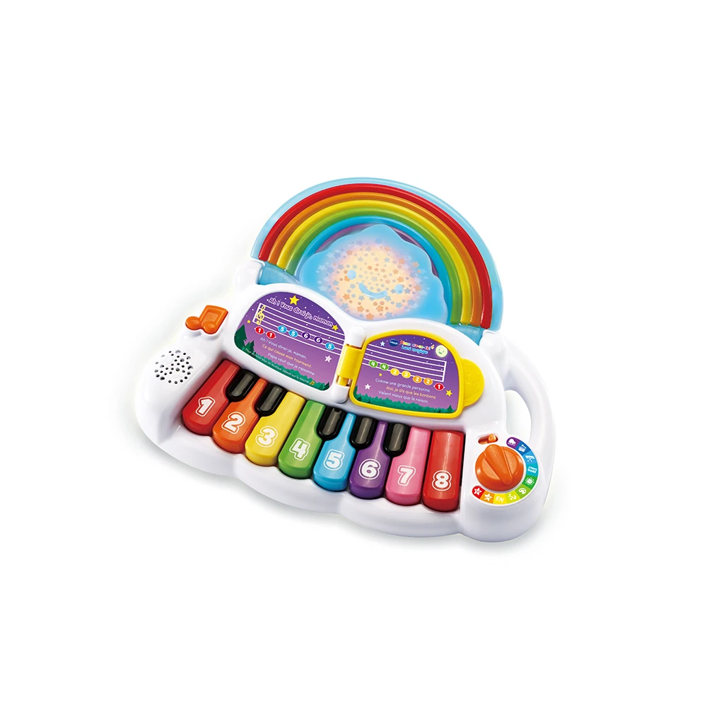 VTECH BABY Piano Arc En Ciel Lumi Magique - Piano Pour Bébé 2 VTECH BABY Piano Arc En Ciel Lumi Magique - Piano Pour Bébé – Image 2