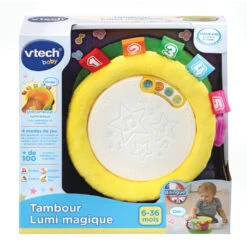 VTECH BABY Tambour Lumi Magique - Jouet Musical -Célèbre Jouets Magasin 80 612545 PACKAGE RECTO 1