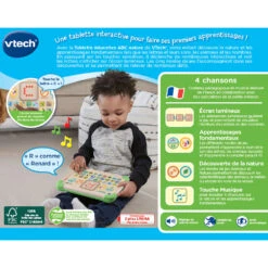 VTech Tablette éducative ABC Nature -Célèbre Jouets Magasin 80 613505 dos boite