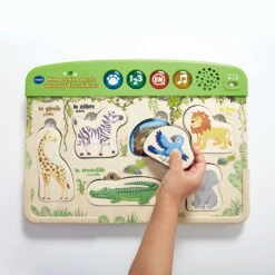 VTech Mon Premier Puzzle Interactif Des Animaux -Célèbre Jouets Magasin 80 613645 2