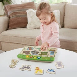 VTech Mon Premier Puzzle Interactif Des Animaux -Célèbre Jouets Magasin 80 613645 4