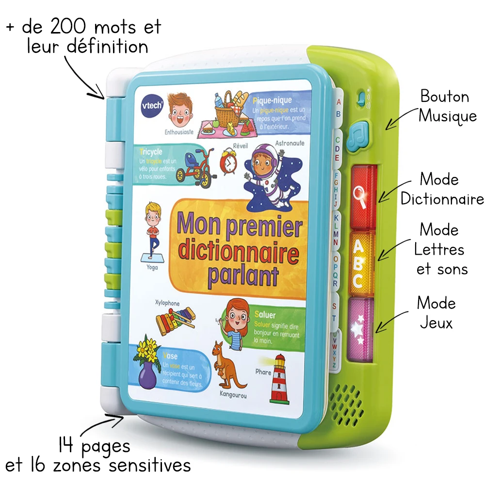 VTech Mon Premier Dictionnaire Parlant 2 VTech Mon Premier Dictionnaire Parlant – Image 2