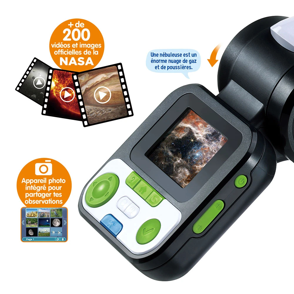 VTech Genius XL - Télescope Vidéo Interactif 6 VTech Genius XL - Télescope Vidéo Interactif – Image 6