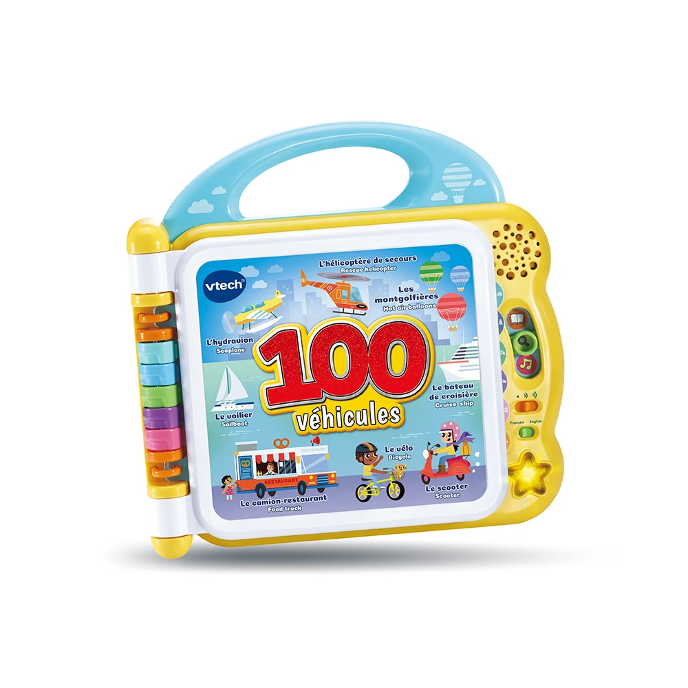 VTECH BABY Mon Imagier Bilingue - 100 Véhicules 1 VTECH BABY Mon Imagier Bilingue - 100 Véhicules