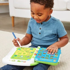 VTech Mon Livre D'activités Interactif - J'écris, Je Joue Et J'apprends -Célèbre Jouets Magasin 80 614905 3