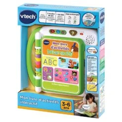 VTech Mon Livre D'activités Interactif - J'écris, Je Joue Et J'apprends -Célèbre Jouets Magasin 80 614905 8