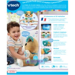 VTech Nougat, Mon Ami Pattes Magiques 17 VTech Nougat, Mon Ami Pattes Magiques -Célèbre Jouets Magasin 80 615085 dos boite