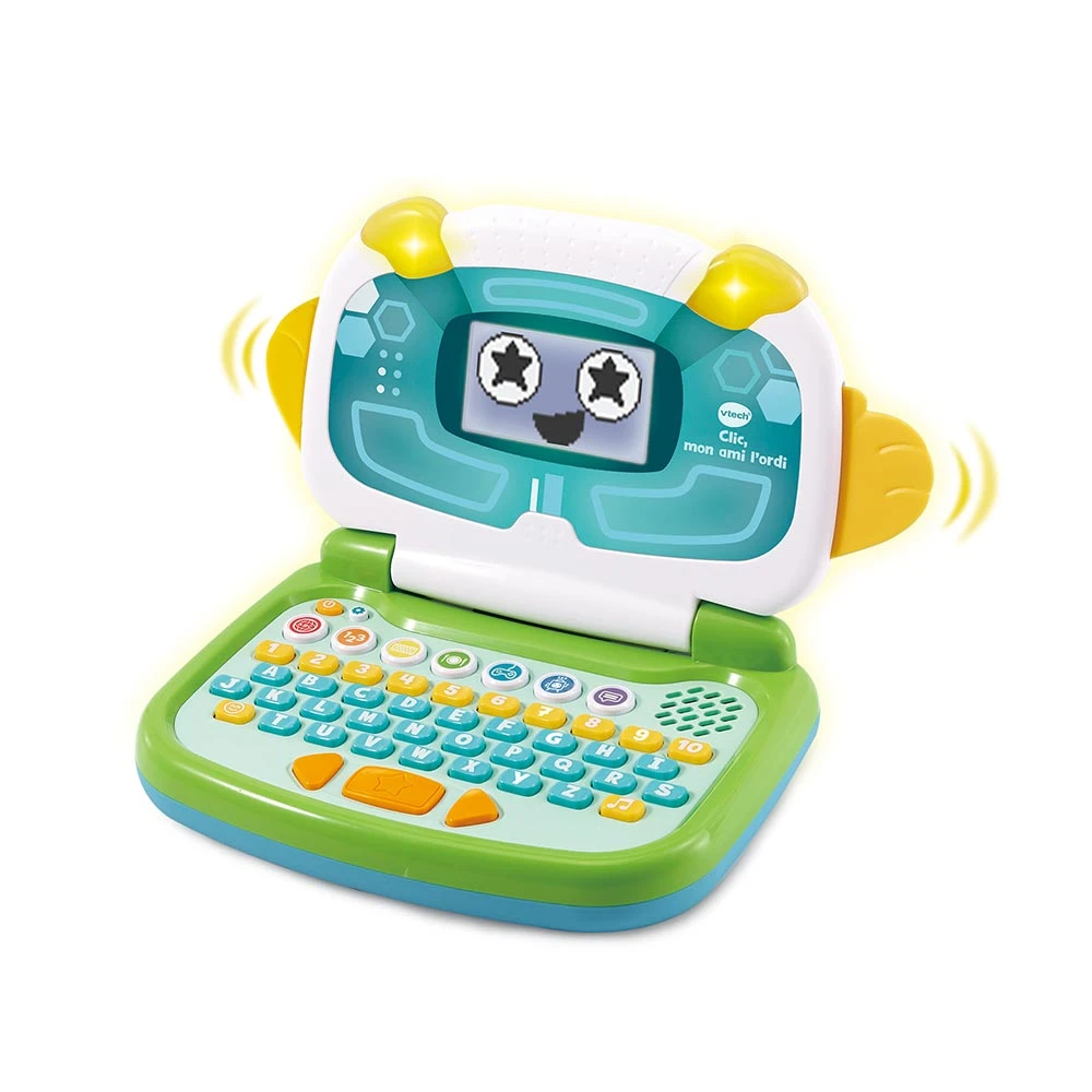 VTech Clic, Mon Ami L'ordi Bleu / Vert 1 VTech Clic, Mon Ami L'ordi Bleu / Vert