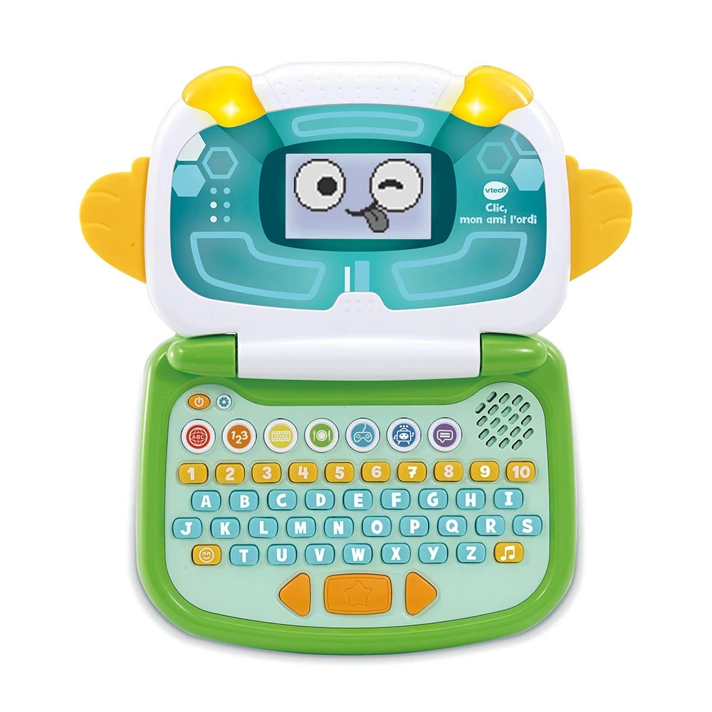 VTech Clic, Mon Ami L'ordi Bleu / Vert 3 VTech Clic, Mon Ami L'ordi Bleu / Vert – Image 3