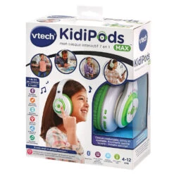 VTech KidiPods Max - Mon Casque Interactif 7 En 1 -Célèbre Jouets Magasin 80 616205 15