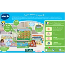 VTech TactiKid, Ma Tablette éducative -Célèbre Jouets Magasin 80 616505 dos boite