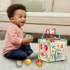 VTECH BABY Cube Nature Interactif Multiactivité -Célèbre Jouets Magasin 80 617105 3