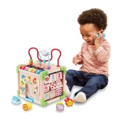 VTECH BABY Cube Nature Interactif Multiactivité -Célèbre Jouets Magasin 80 617105 5