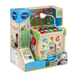 VTECH BABY Cube Nature Interactif Multiactivité -Célèbre Jouets Magasin 80 617105 6