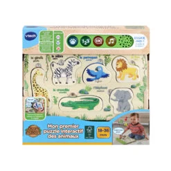 VTech Mon Premier Puzzle Interactif Des Animaux -Célèbre Jouets Magasin M GRAPHISTES Visuels en attente Visuels 2021 00 Visuels boites 613645 GB 613645 GB Direct